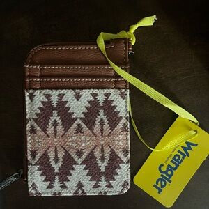 Wrangler Brown Card Holder